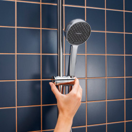 Душевой набор Hansgrohe Activera Select S 95 2 режима EcoSmart со штаной 72 см хром 28048000