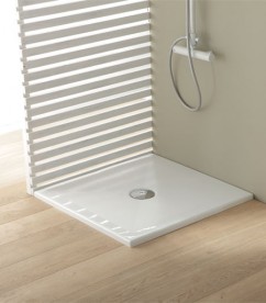 Душевой поддон акриловый Kerasan H3 90х90 см белый 704702