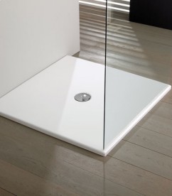 Душовий піддон акриловий Kerasan H3 анти-сліп 90х90 см білий 704902