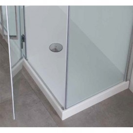 Душовий піддон акриловий Kerasan H9 з антиковзаючим покриттям 140х80 см білий 705012