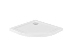 Душовий піддон Besco Aron Slimline 90х90 см акрил білий BAA-90-NR