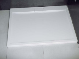 Душевой поддон Besco Axim Ultraslim 100х90 см акрил белый #BAX-109-P