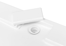 Душовий піддон Besco Axim Ultraslim 120х80 см акрил білий #BAX-128-P