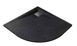 Душевой поддон Besco Vexo 90х90 см SMC черный BVB-90-90-P