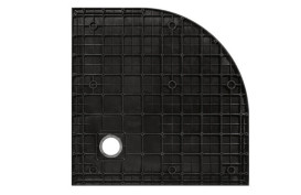 Душевой поддон Besco Vexo 90х90 см SMC черный мрамор VMB-90-90-P