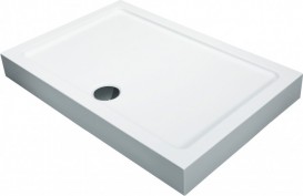 Душовий піддон Eger A Lany 120х80 см прямокутний акрил білий 599-550 / 2