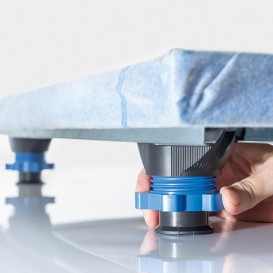 Душевой поддон Geberit Olona 120х100 искусственный камень белый матовый 550.765.00.1