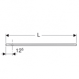 Душевой поддон Geberit Sestra 140х80 структура натурального камня серый 550.266.00.1