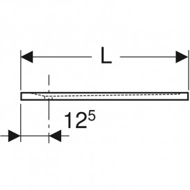 Душовий піддон Geberit Sestra 80x80 см білий 550.290.00.2