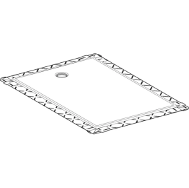 Душевой поддон Geberit Setaplano 170х75 см Varicor альпийский белый матовый 154.293.11.1