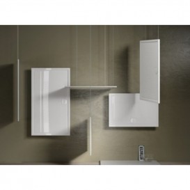 Душевой поддон Hatria LIF H3 Alchemy 140х70 см керамика белый матовый A0Y1ZW25