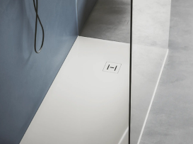 Душевой поддон Hatria Lif H3 Evo 120x80 см с сифоном фаянс/пластик белый глянцевый P0Y9BG01