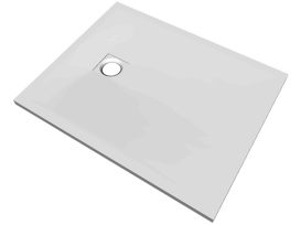 Душовий піддон Hatria Lif H3 Evo 90x70 см фаянс/пластик білий глянцевий 00Y9BL01