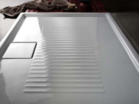 Душовий піддон Hatria LIF.ST 100х80 см білий матовий A0YXE725