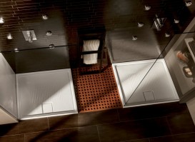 Душовий піддон Hatria LIF.ST 100х80 см білий матовий A0YXE725