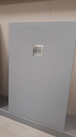 Душевой поддон Hatria Petra H3 Ardesia 120x80 см с сифоном керамика цемент PA12008000710