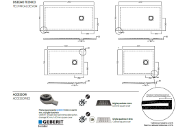 Душевой поддон Hatria Petra H3 Levigato 90x70 см с сифоном керамика черный матовый PL0900700021T