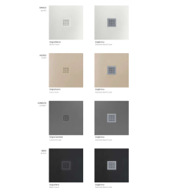 Душовий піддон Hatria Petra H3 Naturale 140x70 см з сифоном кераміка айворі PN1400800121T