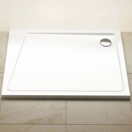 Душовий піддон з литого мармуру Ravak Gigant Pro 10 ° 120x90 L білий XA05G70101L