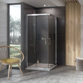 Душевой поддон из литого мрамора Ravak Perseus Pro-90 10° белый XA057701010