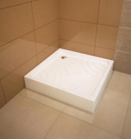 Душовий піддон Koller Pool Cola-P 90x90 см квадратний акрил білий 8KP0023