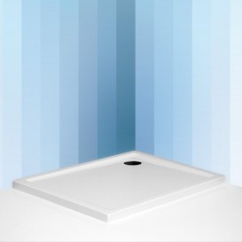 Душевой поддон Koller Pool Flat Kvadro 140x80 см прямоугольный акрил белый 8KP0125
