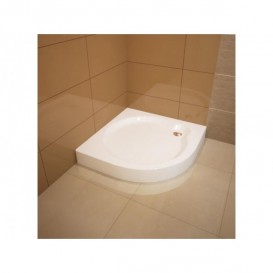 Душовий піддон Koller Pool Tahiti-P 90x90 см напівкруглий акрил білий 8KP0040