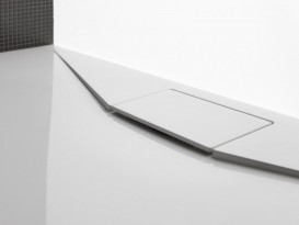 Душовий піддон Kolpa San Acro 140х80 см литий мармур білий 560970