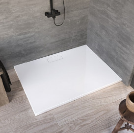 Душовий піддон Kolpa San Drop 140х90 см літній санітарний акрил білий 565660