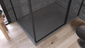 Душевой поддон Kolpa San Limbo 120х80 см литой мрамор манхеттен 551130