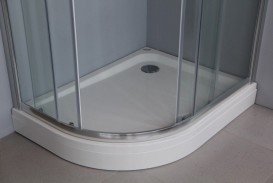 Душовий піддон Kolpa San Malur 120x90 см лівий акрил білий з панеллю 537070