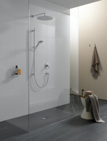 Душевой поддон Laufen Indura 70х140х2,5 см эмалированная сталь антрацит H2150750760401