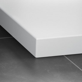 Душовий піддон Laufen Solutions 100х140 см композитний матеріал Marbond білий H2134450000001