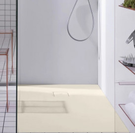 Душовий піддон Laufen Solutions 100х200 см композитний матеріал Marbond пісочний H2144450350001