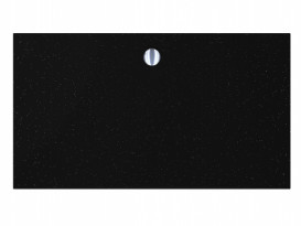 Душевой поддон Miraggio Brugge 1600 кварцевый песок Mirastone черный 0000454