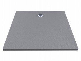 Душовий піддон Miraggio Brugge 900 кварцовий пісок Mirastone сірий 0000456