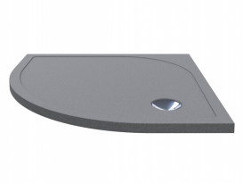 Душевой поддон Miraggio Madrid 800 кварцевый песок Mirastone серый 0000643