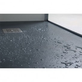 Душевой поддон мраморный Kerasan H3 160х90 см антрацит 706054