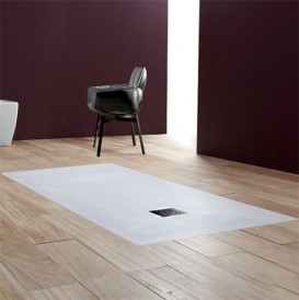 Душовий піддон мармуровий Kerasan H2.5 180х70 см білий матовий 703830