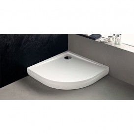 Душовий піддон Kolpa San Pony 90/0 кутовий з панеллю акрил білий 727484