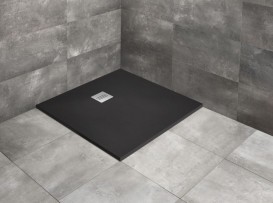 Душовий піддон Radaway Kyntos C 100х100 литтєвий мармур чорний HKC100100-54
