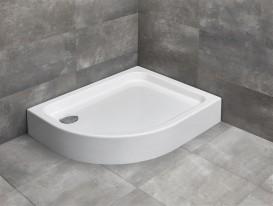Душевой поддон Radaway Laros E Compact 100x80 см правый акрил белый SLE81017-01R