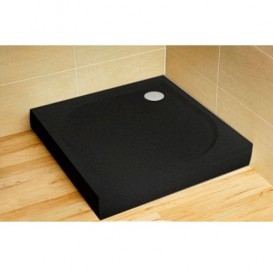 Душевой поддон Radaway Paros C 80x80 см чёрный гранит MBC8080-54-1