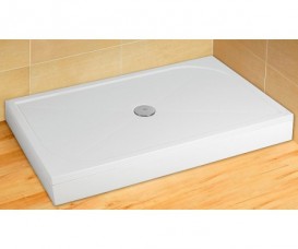 Душовий піддон Radaway Paros D 160x80 см литий мармур білий MBD8016-03-1