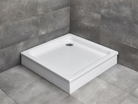 Душевой поддон Radaway Siros C 80x80 см акрил белый SBC8817-1