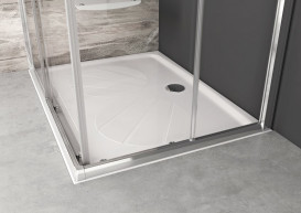 Душевой поддон Ravak Galaxy Gigant Pro 120x70 см литой мрамор белый XA03G101010