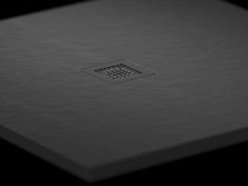Душовий піддон Ravak Slate Pro 100x80 см литий мармур чорний XA03A433010