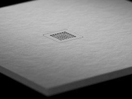 Душевой поддон Ravak Slate Pro 140x90 см литой мрамор серый XA03M73O010