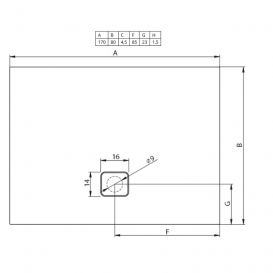Душовий піддон Riho Basel 411 170x80 см акрил білий DC210050000000S