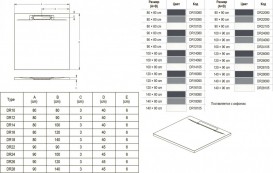 Душевой поддон Riho Isola 90х80 см литой мрамор матовый белый DR121050000000S